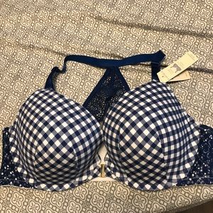 Cacique front clip wired bra